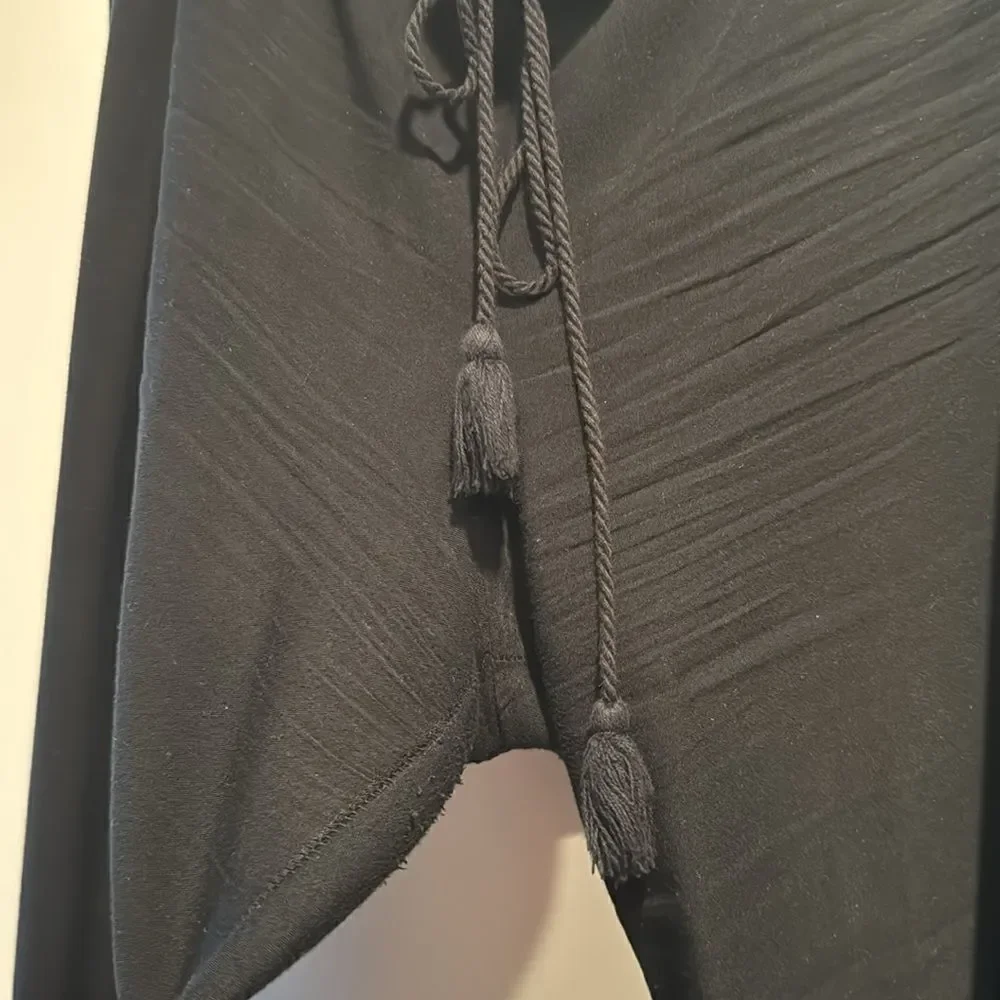 Summer black pants